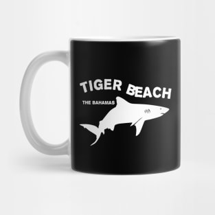 Swimming with Sharks at Tiger Beach - Grand Bahama Island - the Bahamas Mug